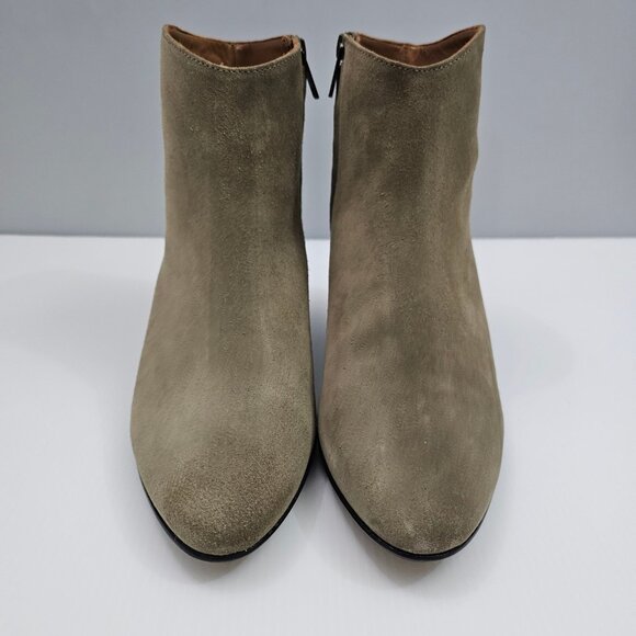 NEW Isabel Marant Dacken Classic Ankle Bootie Womens EU 39 Taupe Suede Western - Picture 5 of 15